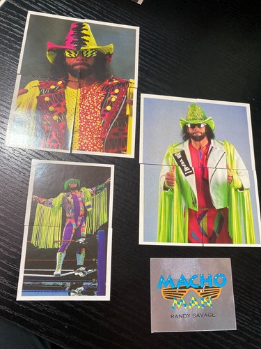Wwf wwe merlin stickers - merlin,