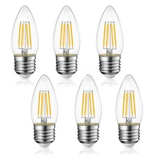 E27 LED Bulb Candle Clear