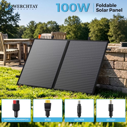 100w 12v foldable solar - 12v, panel