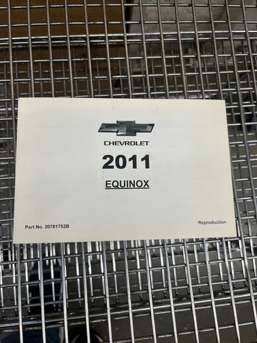 Oem 2011 chevy equinox owners - equinox,