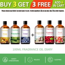 PHATOIl 100ml Fruit Fragrance Oil Essential Oils Aromatherapy Oil for Humidifier