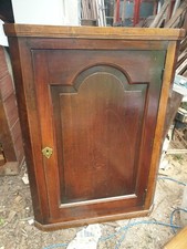 Corner Cupboard. Early Oak. 