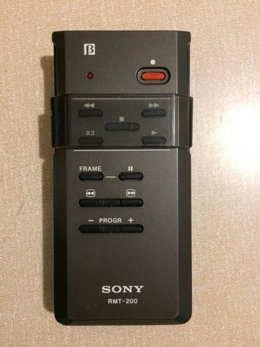 Sony rmt 200 betamax vcr - betamax,