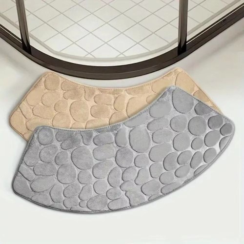 Thickened cobblestone bathroom - thickened,