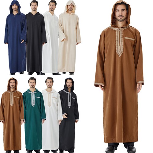 Saudi hooded long robe muslim - saudi,