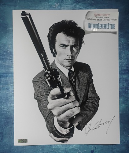 Clint eastwood hand signed - eastwood,