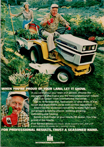 International harvester cub - harvester,
