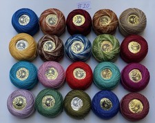 20 Balls Perle Cotton No:12