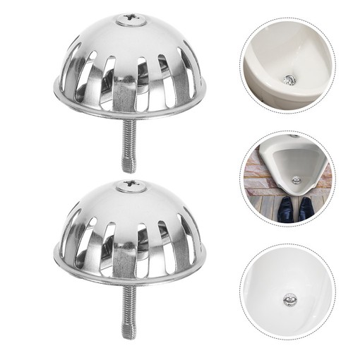 Stainless steel urinal drain - steel,