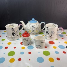 Whittard of Chelsea Tea for Two Set Original Hand Painted Designed by IZZI