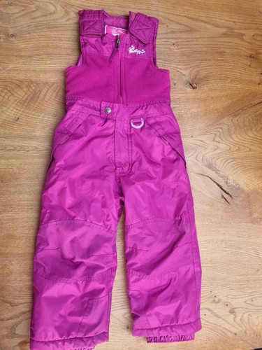 Girls snowsuit dungarees - snowsuit, age