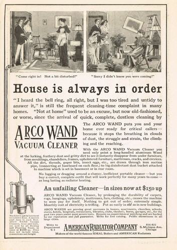 Antique arco wand vacuum - antique,