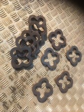 10  qty Steel Rosettes 10mm