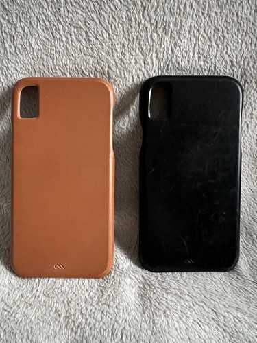 Iphone case mate leather - iphone,