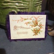 Victorian Fringed Birthday