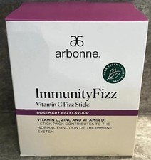 30 Arbonne Immunity Fizz Sticks Rosemary Fig Flavour RRP £66