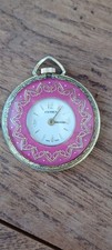 Ferex silver small pocket/pendant watch - Does tick but stops