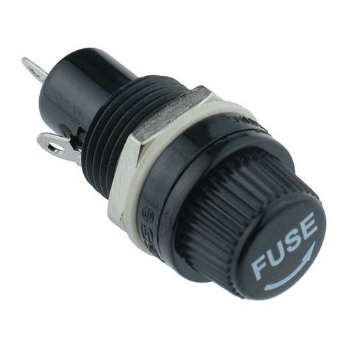 12e black 20mm panel mount - r3-12e,