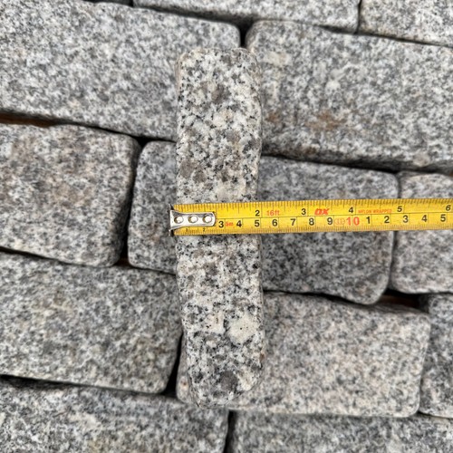 Silver tumbled granite - tumbled,
