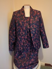 Monsoon Dress And Jacket Black