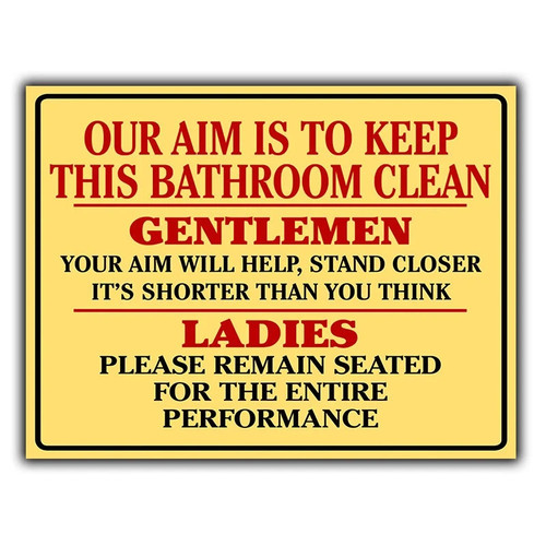 Keep bathroom clean metal - keep,