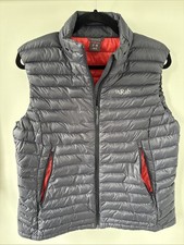 Ladies Rab Microlight Vest Gilet-Size 14-Navy Blue With Pink.Excellent Condition