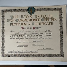 217th Glasgow Boys Brigade Non