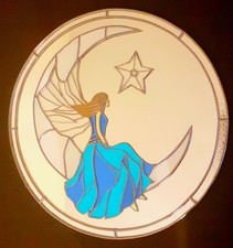 Moon Fairy Stained Glass