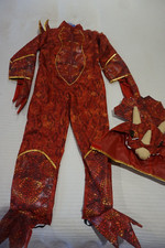 Adventure Factory Kids Dinosaur Dress Up Outfit Costume Set Suit & Mask  7-8 Yrs