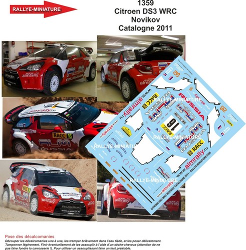 Decals ref 1359 citroen - decals,