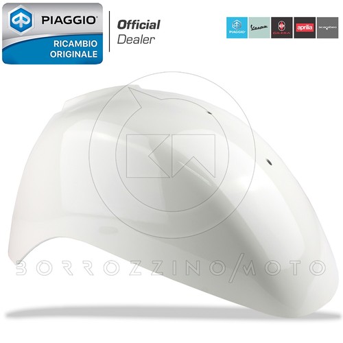 White front mudguard - white, 544