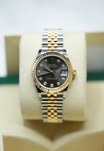 Ladies steel gold rolex - &,