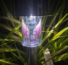 memorial garden solar lights, grave solar lights, memorial lights brand new 