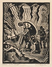 Man with Drill by Charles