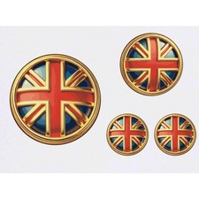 4 x 'Union Jack Roundel'