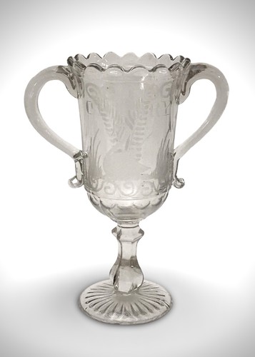 Antique large victorian - large, glass