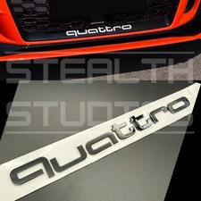 Gloss black Quattro Front