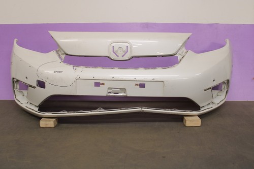 Honda jazz white front - white, bumper