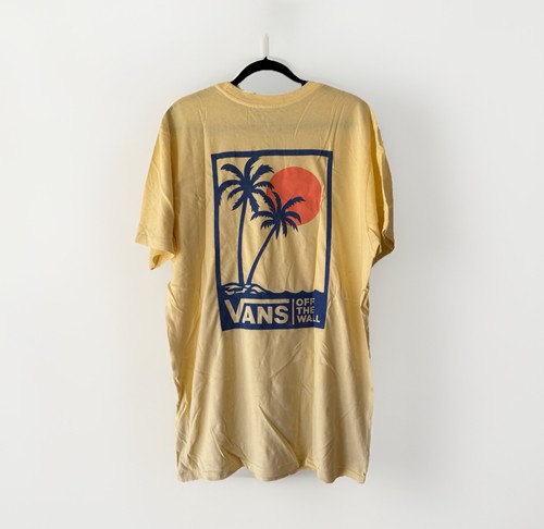 Vans yellow shirt size - yellow, large