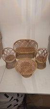 Vintage Wicker Dolls Furniture