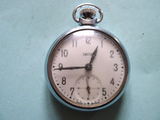 Smiths White Dialed  Chromed