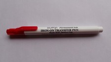 RED Sulky Transfer Pen not pencil make your own iron on transfers by tracing