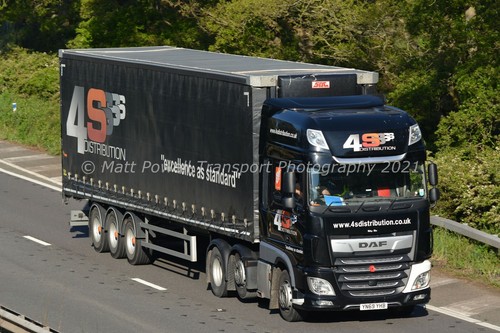 Truck photo 12x8 - truck, daf