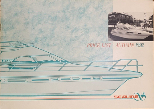 Sealine 1992 price list - :, 200