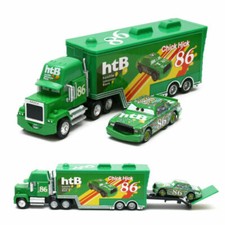 Disney Pixar Cars 86 Chick Hicks Mack Truck & Car 1:55 Diecast Toys Car Loose