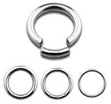 STEEL Segment Ring - Choose: 0.8mm up to 6mm Gauge - 6mm up to 19mm Diameter