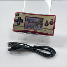 Nintendo Game Boy Micro Famicom 20th Anniversary Ver. OXY-001 Tested
