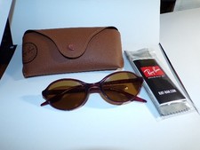 Vtg Ladies Ray-Ban Brown