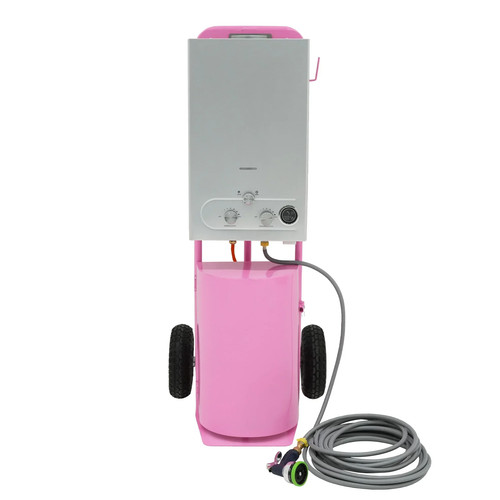 Portable horse shower with - shower,