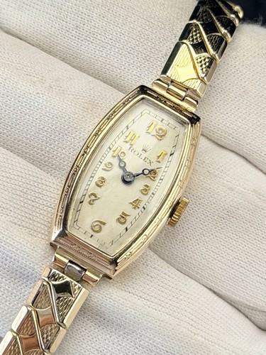 Rolex lady cocktail 9ct gold - lady,